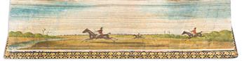 (FORE-EDGE PAINTING.) Gilpin, William. Remarks on Forest Scenery and Other Woodland Views.